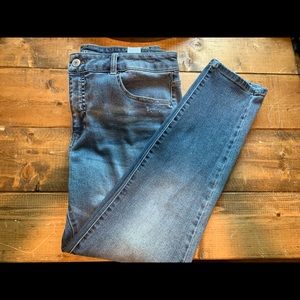 High rise skinny jeans size 16